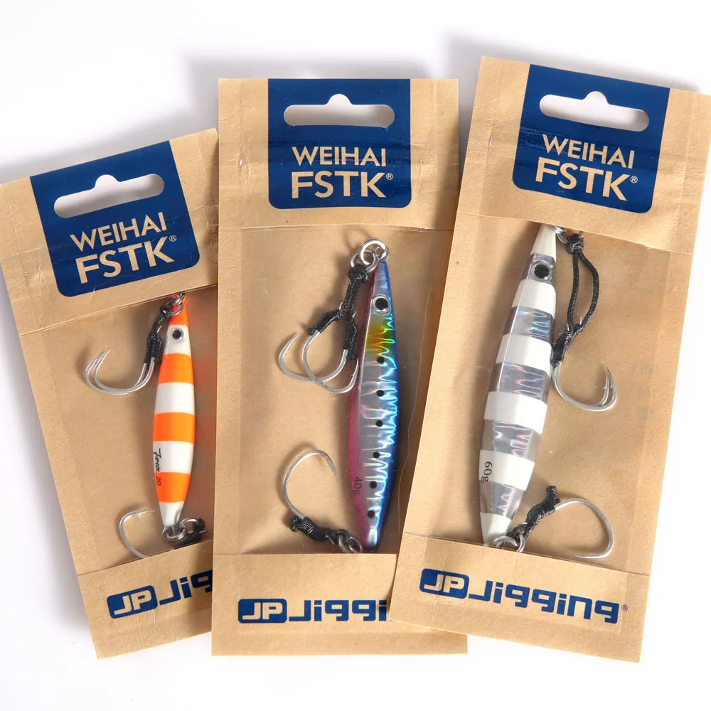 New Metal Jig 20G30G 40G60G 80G 100G 120G Fishing Lure Hard Bait Bass spoon Fishing Bait Trout Jigging Lure Jigs Saltwater Lures