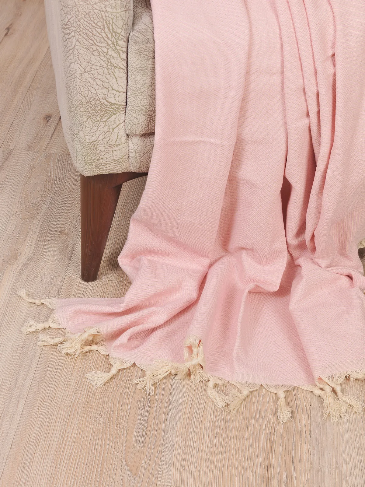 Розовый чехол для дивана 100% турецкое Хлопковое одеяло подходит вашего домашнего