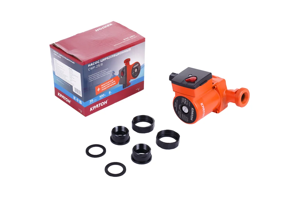 Насос циркуляционный Кратон CWP-25/8 | Обустройство дома