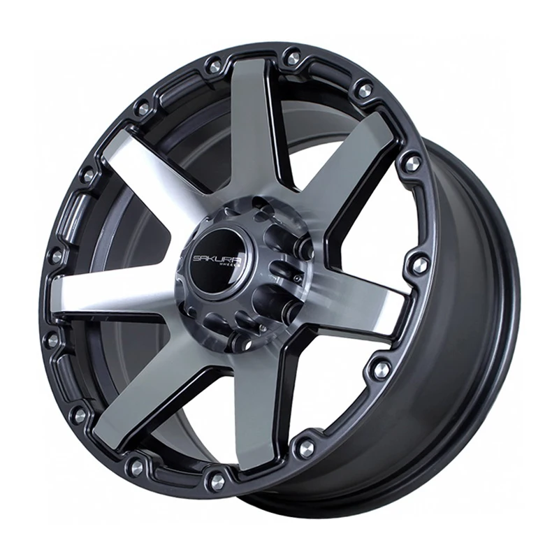 Литые диски R17x8.0 / 6x139.7 Sakura Wheels D2804 (171)|Диски колёсные| |