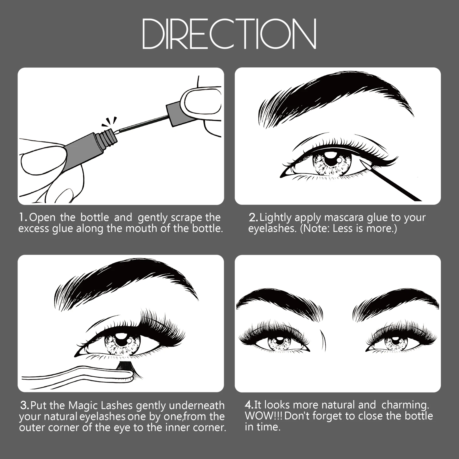 Подставка для ресниц клей высокое качество водонепроницаемый черный цвет |