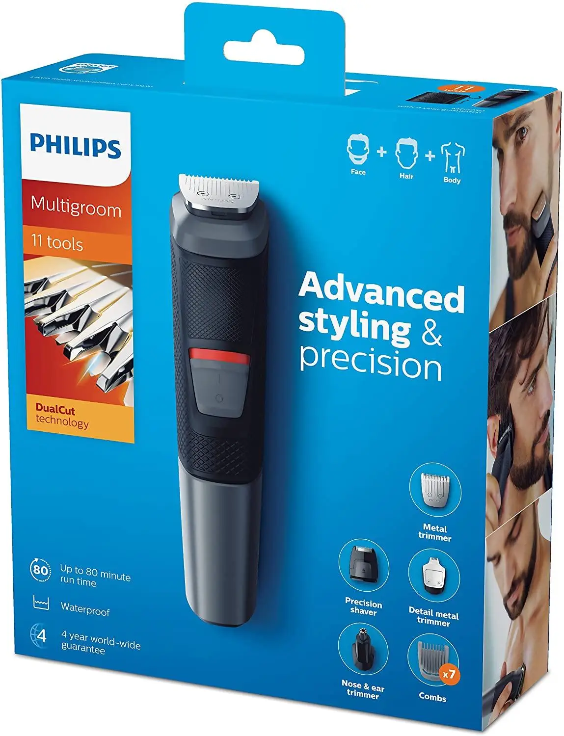 Бритва Philips MG5730/15 мужской триммер для волос тела бороды бородыдля мужчин