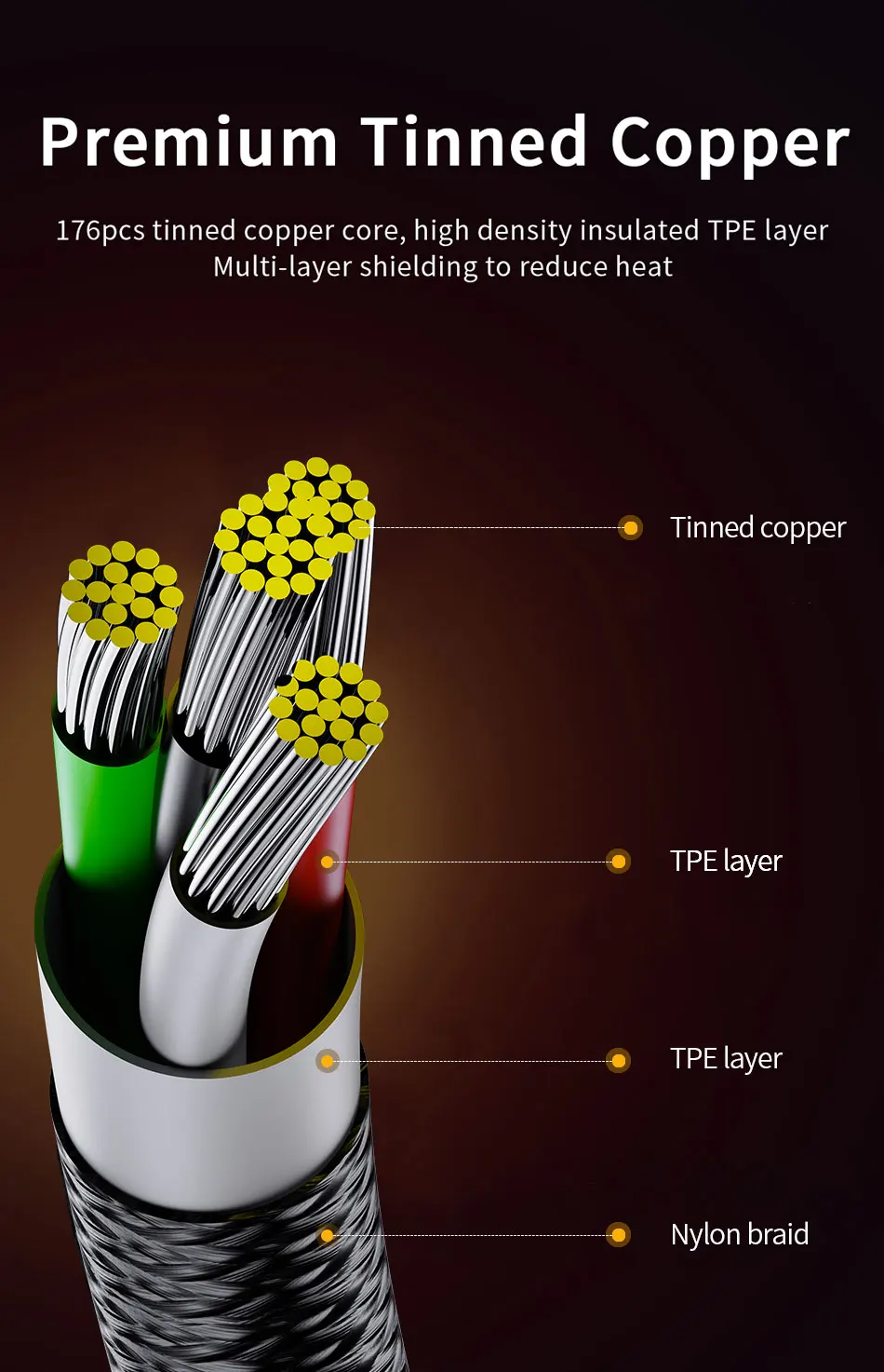 Udyr Магнитный кабель Micro usb type C зарядный кабель для samsung iPhone 7 6 зарядное устройство быстрый Магнитный кабель USB C Шнур адаптер для проводов