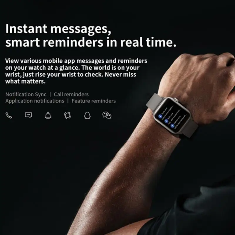 

High Quality Smart Watch With Body Temperature Heart Rate Monitor Women Men Fitness Smartwatch For Swimming Fashion Wristbands
