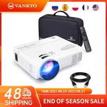 VANKYO LEISURE 3 HD Mini Projector 1920*1080P 170 Projector Video Home Cinema With TV Sitck PS4 Movie Game Project