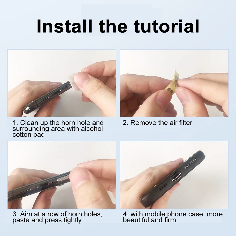 8pcs dust net phone accessories for iphone 13 12 pro max phone speaker earpiece metal dust proof sticker for iphone 13 12 series free global shipping