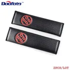 Doofoto Накладка для ремня безопасности автомобиля для Toyota 86 Corolla CHR RAV4 Avensis T25 Auris Camry аксессуары Наплечная Защитная Подушка Стайлинг