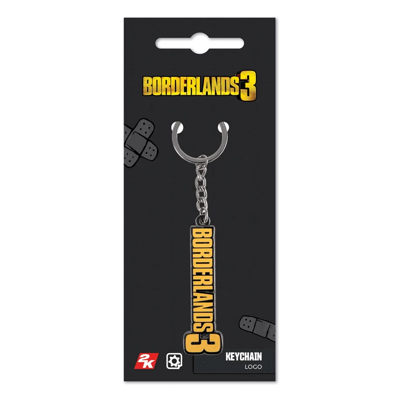 Металлический брелок для ключей Gaya: Borderlands 3 - Logo