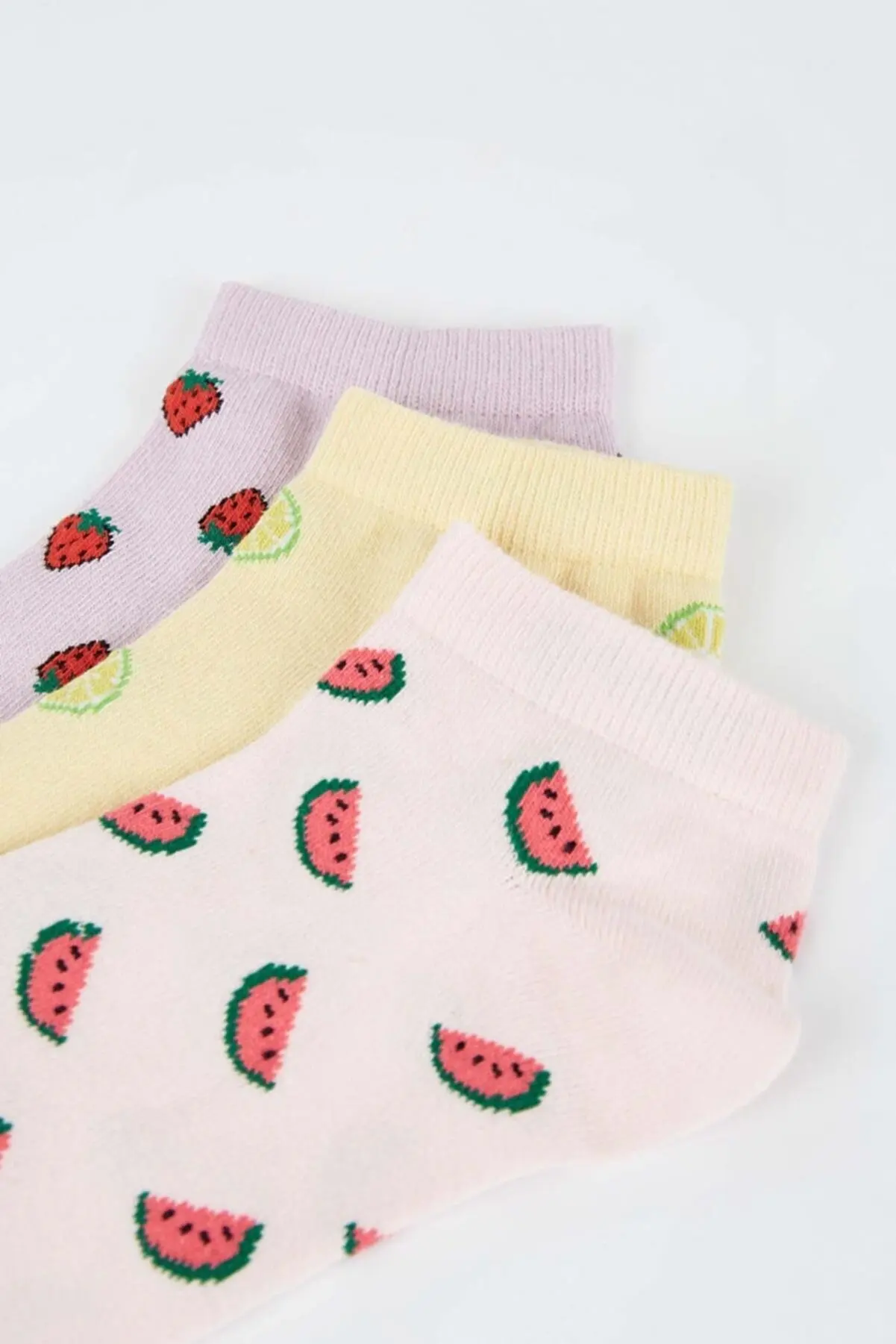 Women's Cotton 3 Pack Short Socks