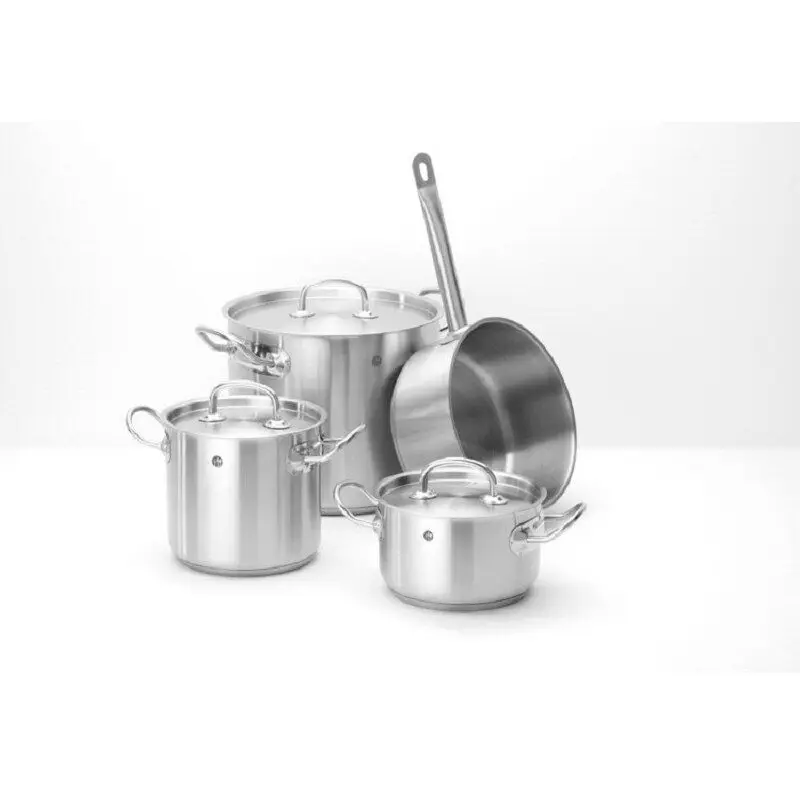 Кастрюля с крышкой HENDI Kitchen Line 3 5 литра 836200 | Дом и сад