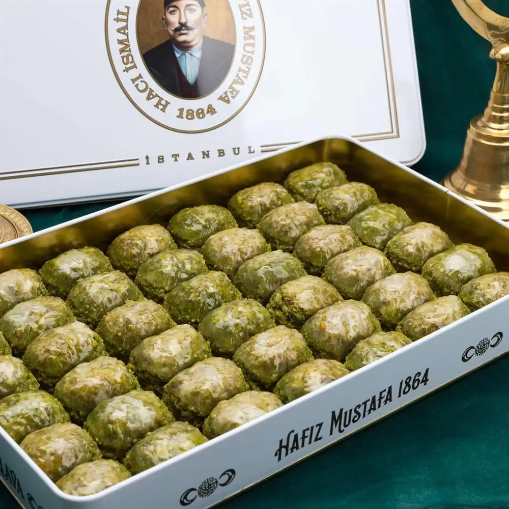 Турецкий традиционный знаменитый бренд хафай Мустафа фисташек дилбер бакклава