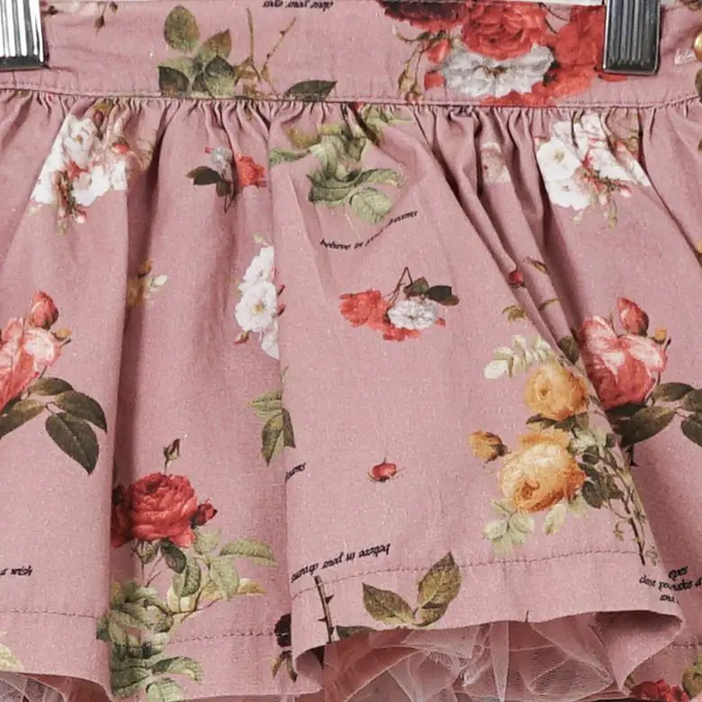 Пончо розовая юбка цветы эффектный модный тренд Топ|Юбки| |