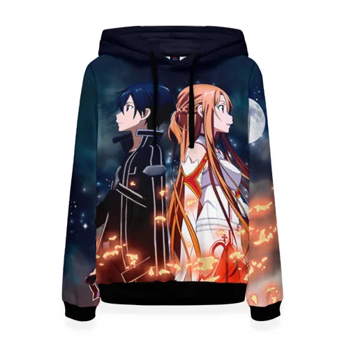 Женская толстовка 3D Sword Art Online|Женские толстовки и свитшоты| |