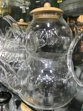 

Glass Tea Pot Heat Resistant Drinkware Infuser