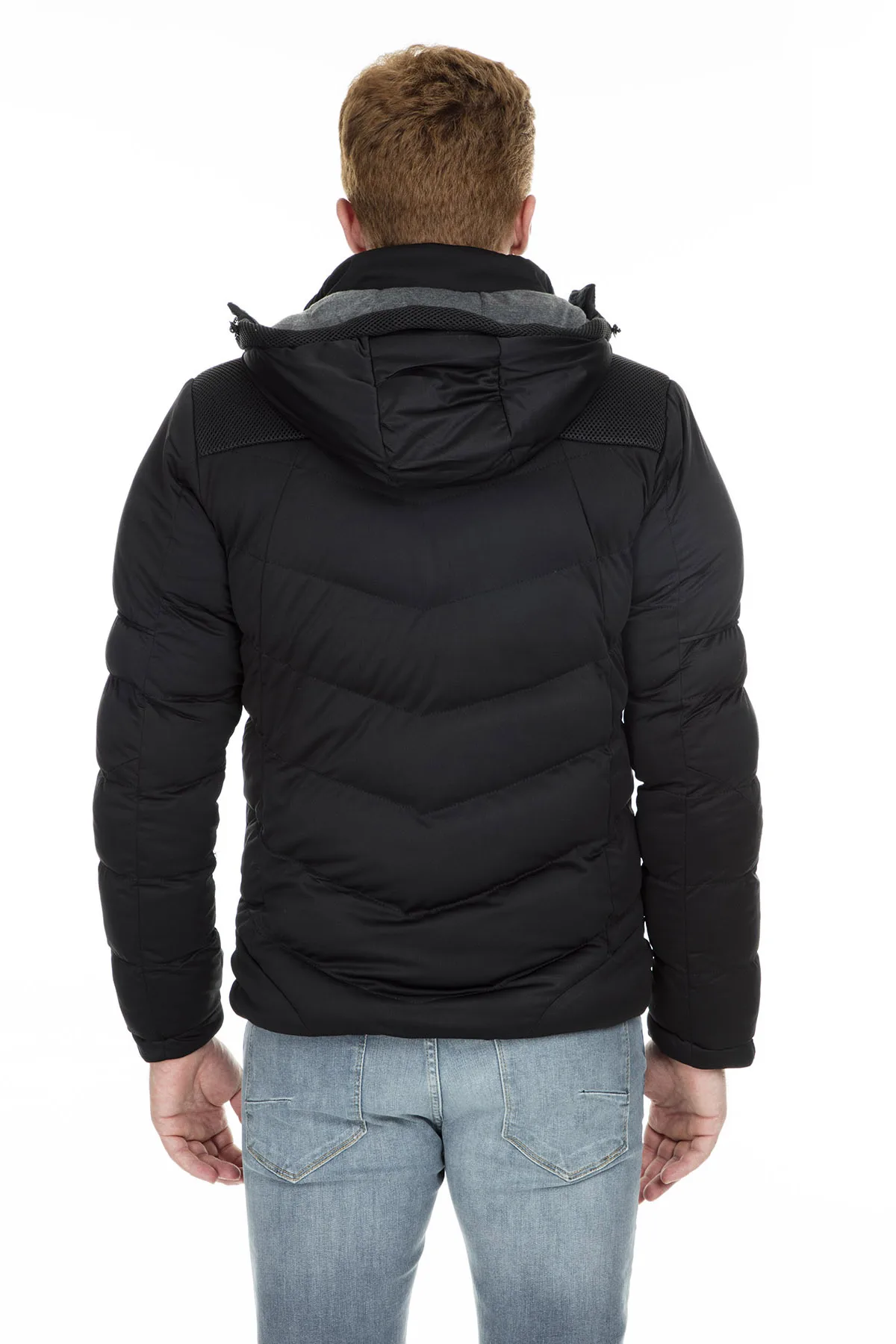 Пике с капюшоном Надувное пальто Мужское SCAT | Мужская одежда