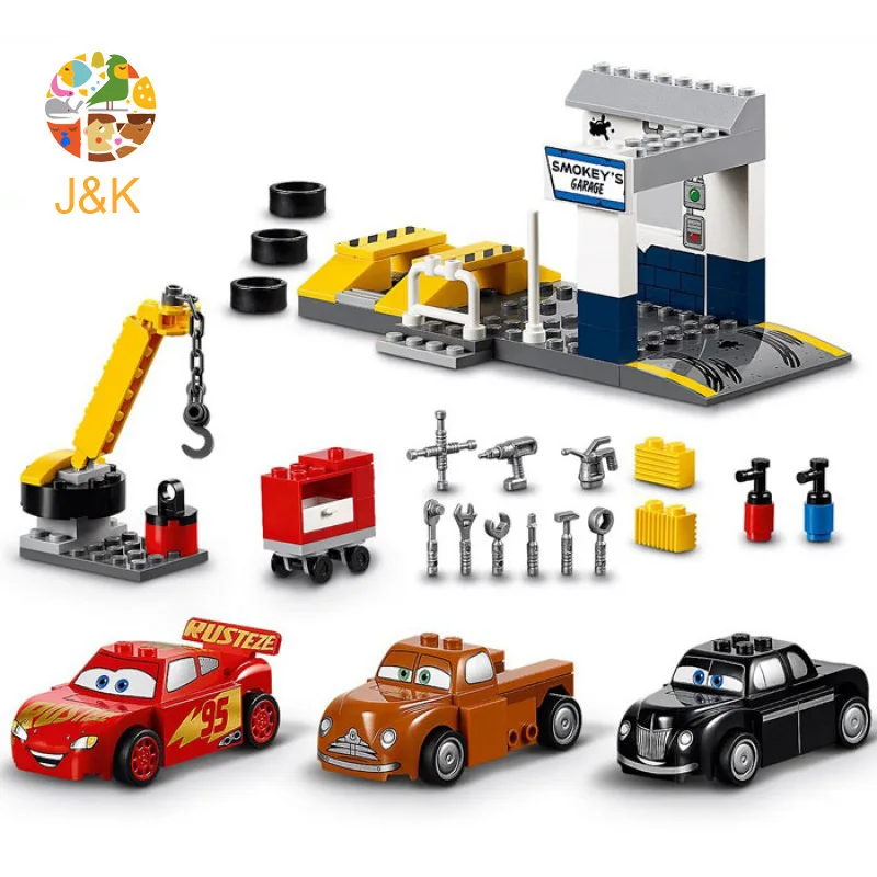 10743 автомобилей юниоров Smokey's Garage рисунок 126 шт модель строительные блоки