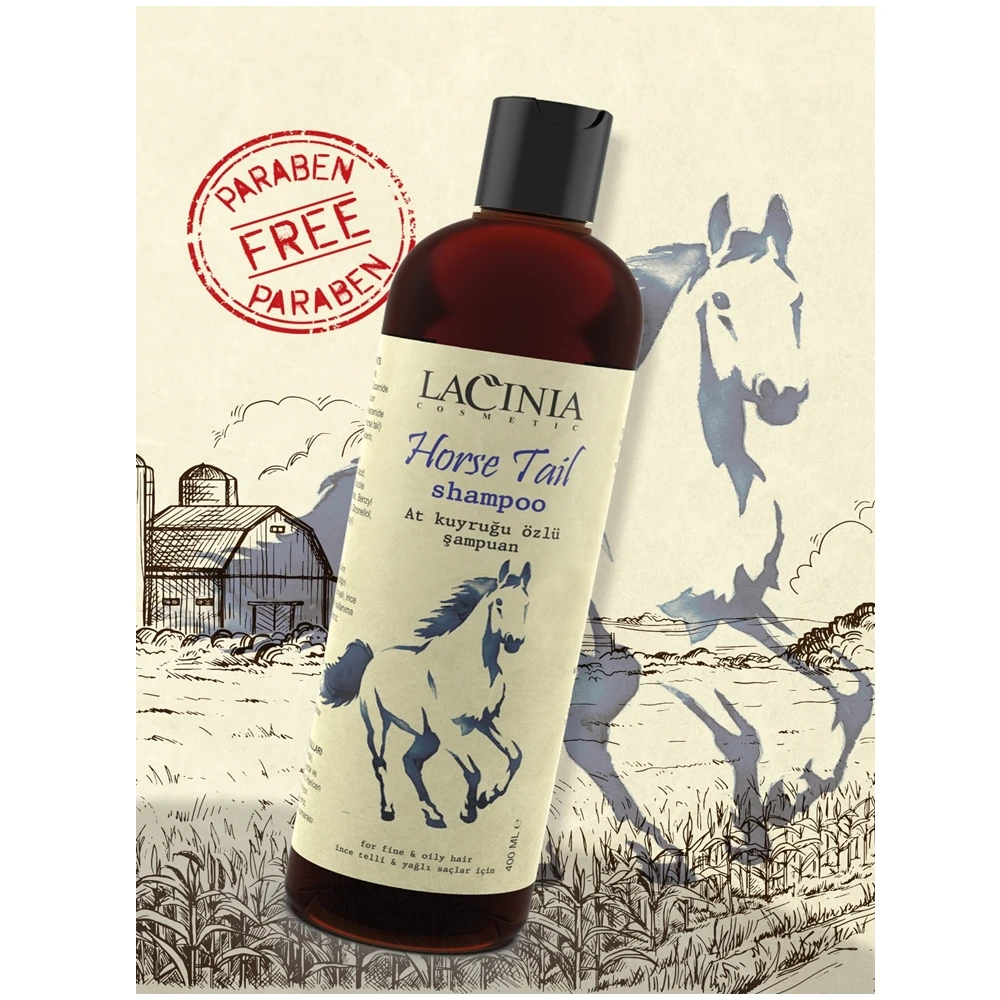 Lacinia Horse Tail Shampoo 400 ml ORIGINAL PRODUCT