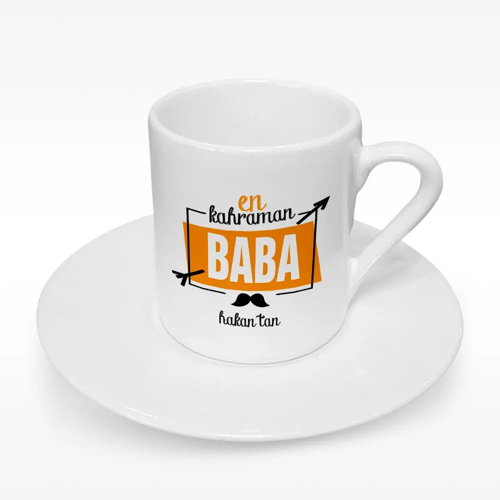 

Персонализированные герой папа дизайн чашка для кофе по-турецки-1