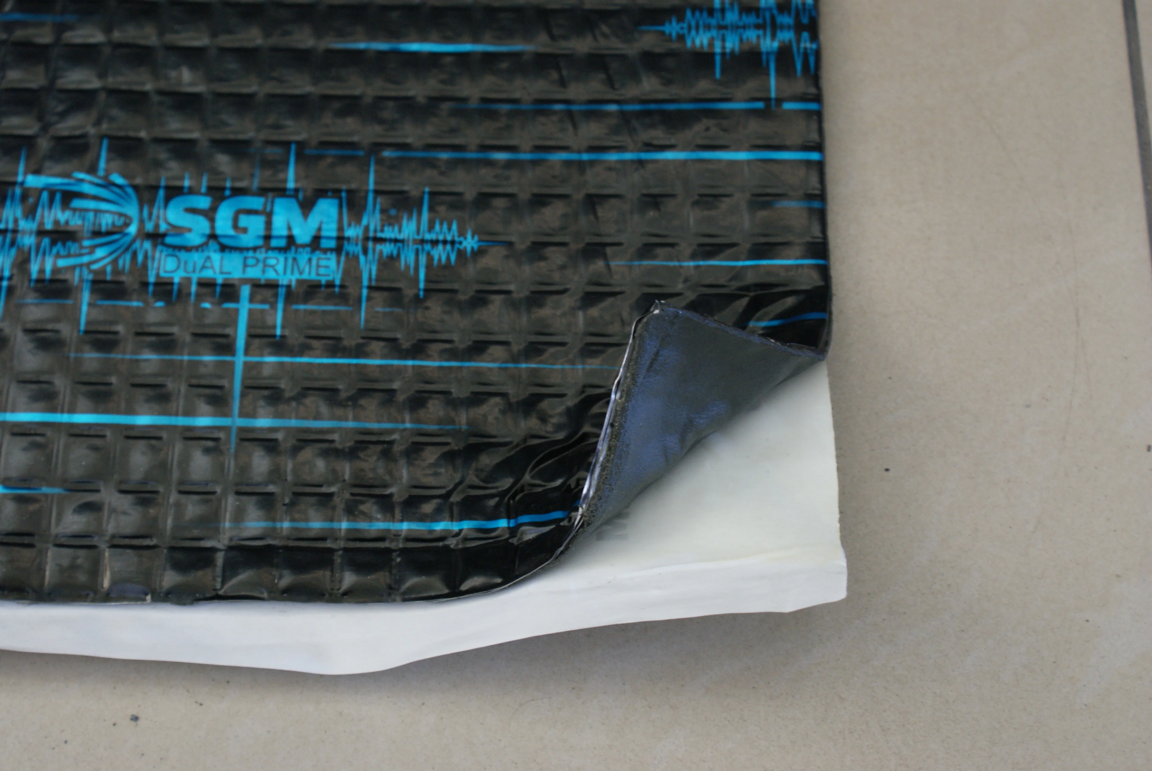 Вибропоглощающий шумоизоляционный материал для авто SGM Dual Prime 4мм. | Автомобили и