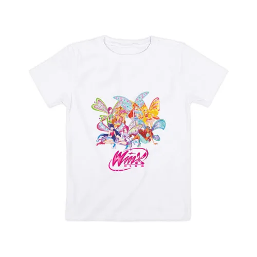 Детская футболка хлопок Winx (3) | одежда и обувь