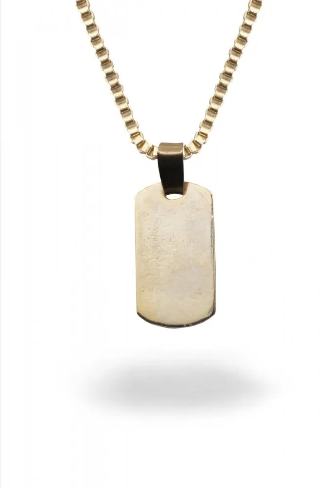 Angemiel мужское ожерелье золотого цвета с металлической цепочкой|Цепочки| |