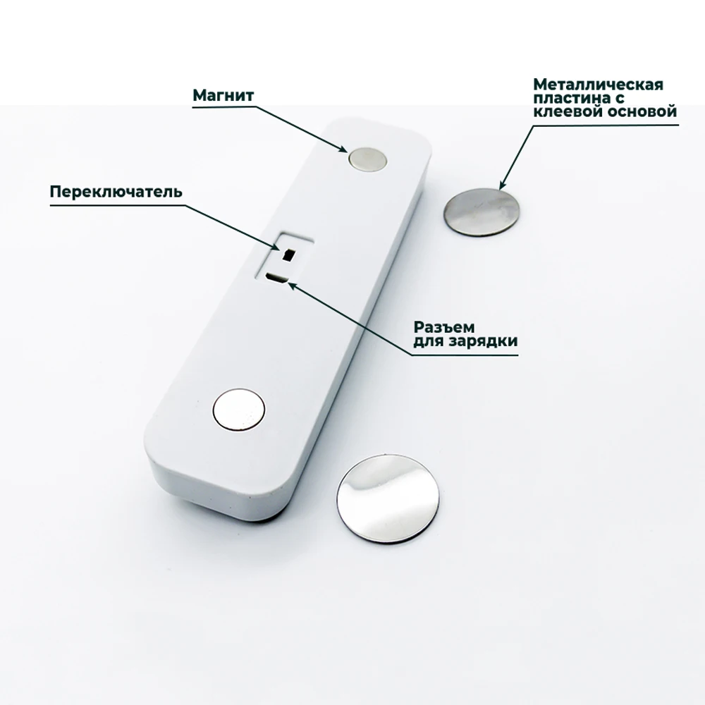 Светильник светодиодный беспроводной настенный с датчиком движения ночник для