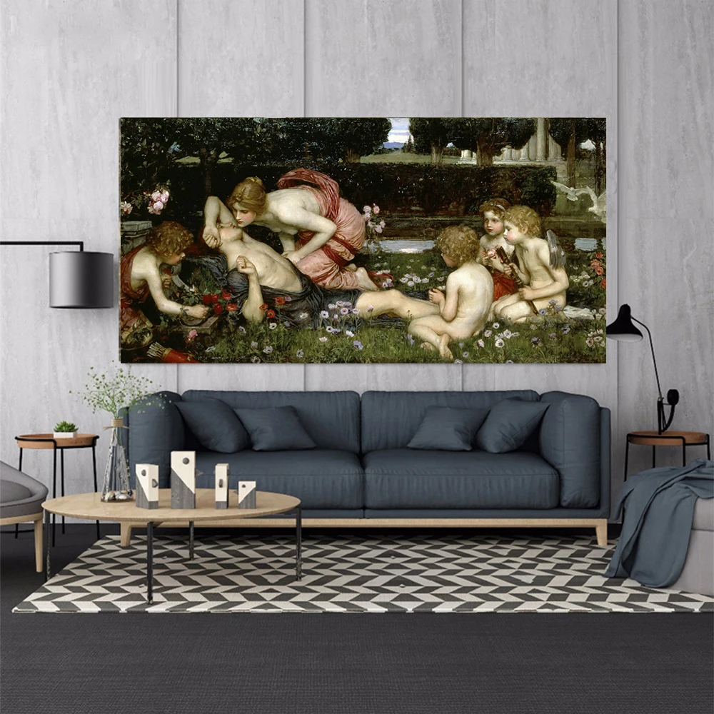 Холст с головером картина маслом эстетическое украшение для дома Уильям