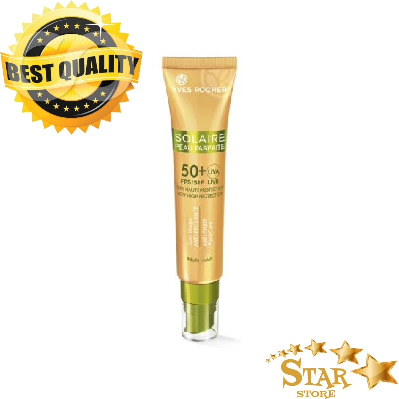 

Yves Rocher Anti-Shine 50 GKF Face Cream 40 ml Ultra High Protection For Oily Skin Original High Quality