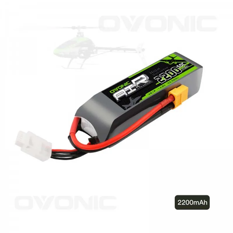 OVONIC 4S 2200mAh 14 8 V 50C Lipo батарея с штепсельной вилкой XT60 для радиоуправляемых
