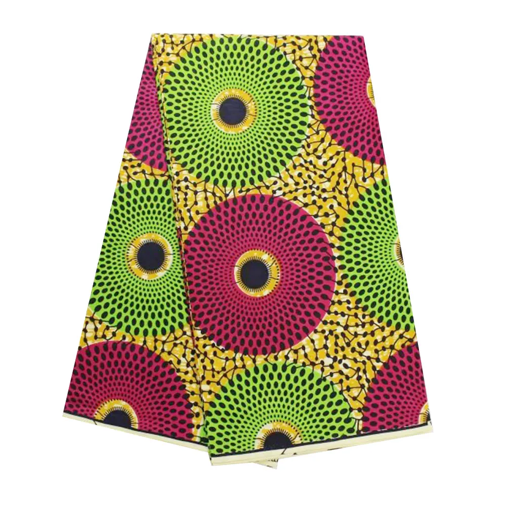 Ткань из Анкары Африканский полиэстер с Африканским восковым принтом высокое