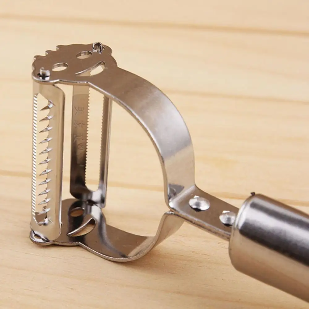 

Vegetable Peeler Stainless Steel Fruit Grater Multifunction Carrots Celery Potato Cutter Rustproof Peeler Julienne Strips Tool