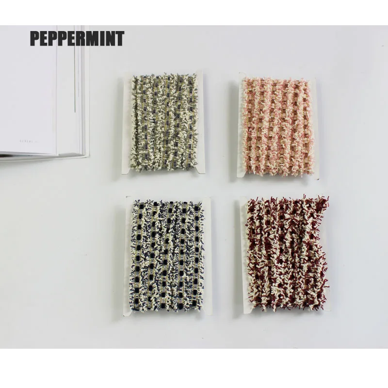 2 ярдов 16 мм твидовая тесьма бархатная плетеный кружевной аксессуар для шитья