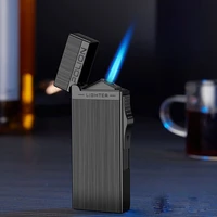 portable metal loud windproof lighter mini butane gas lighters cigarette cigar lighter torch jet lighters gift