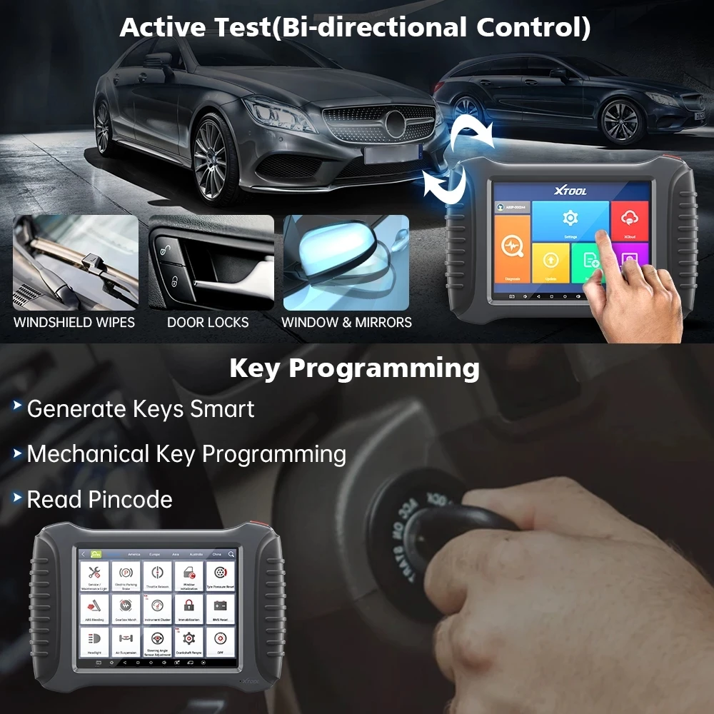 XTOOL A80PRO все системы диагностические инструменты ключевой программист OBD2