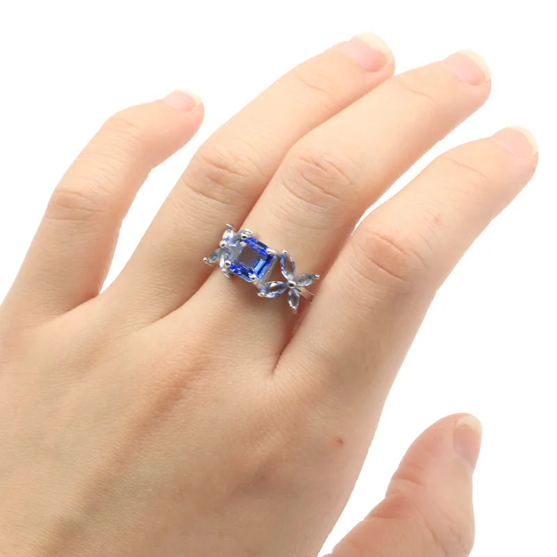 Купите 3 получите 1 бесплатно 20x9 мм Jazaz 2 9 г Роскошное женское кольцо с богатым