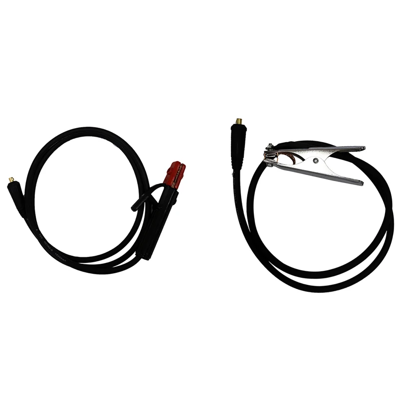 Кабели сварочные дл. 2м разъём 25мм2 электрододержатель зажим (FoxWeld) |