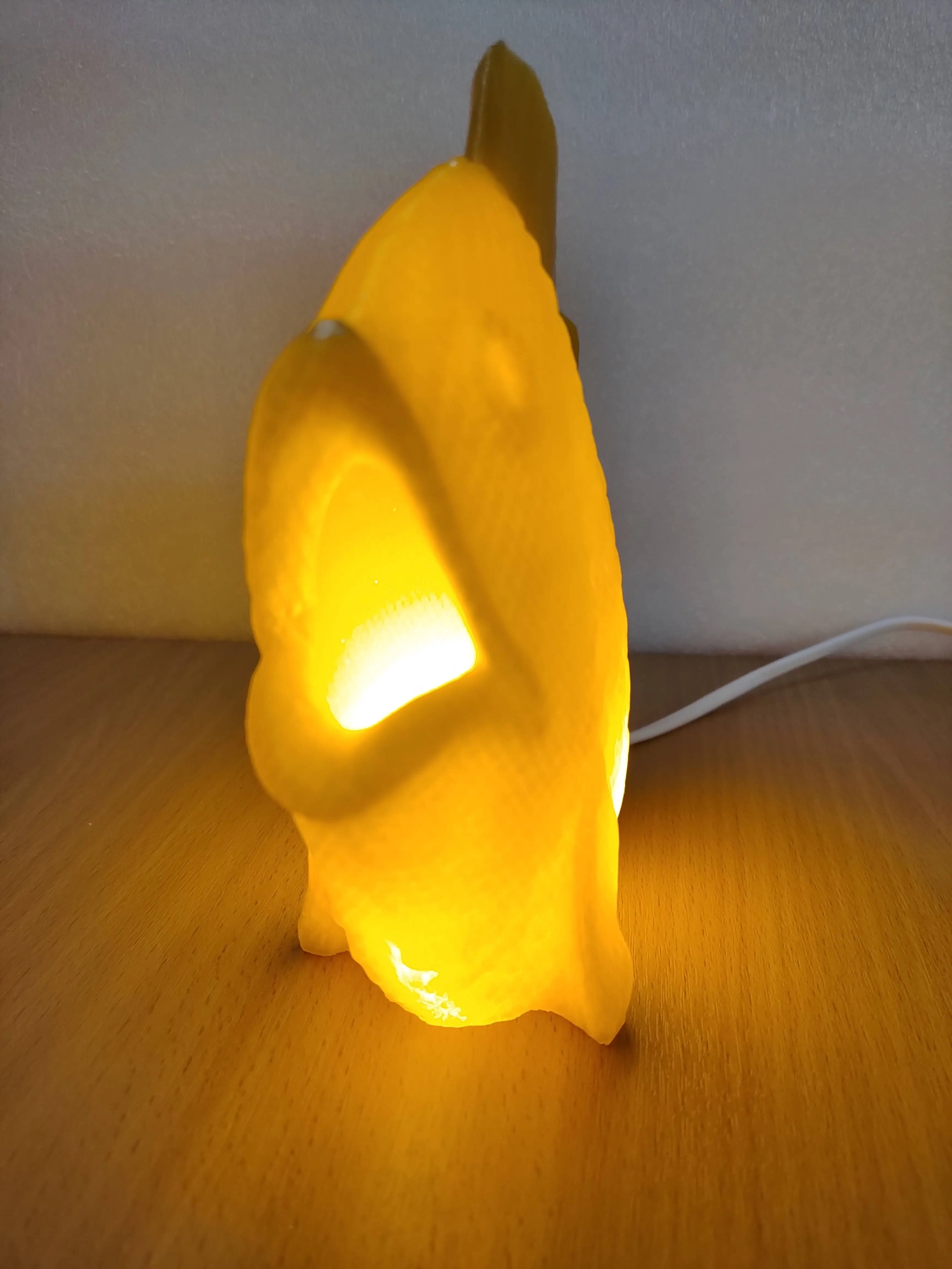 Lamp Night light Fish LED. Ночник Рыба. Слоистая структура поверхности. | - Цена: 2000