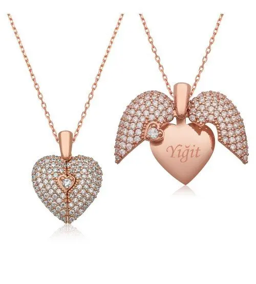 

Is Heart Stone Silver Necklace