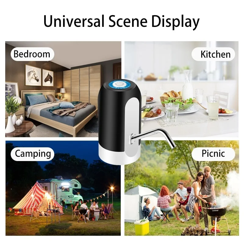 

USB charged automatic pump water filter water purifier water filter for drinking Water filter Water purifier Water softener