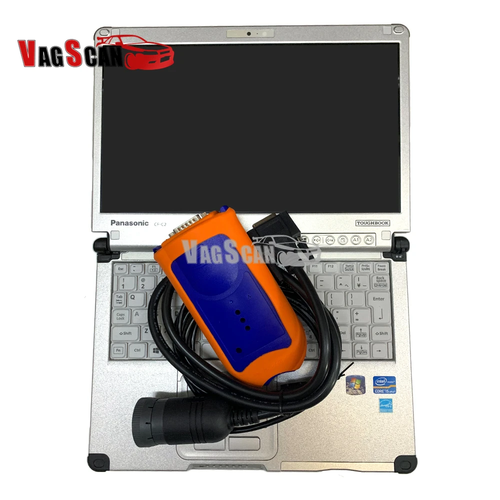 

Toughbook CF-C2 laptop For Service Advisor EDL V2 JD Electronic Data Link service tool JD EDL V2 diagnostic tool