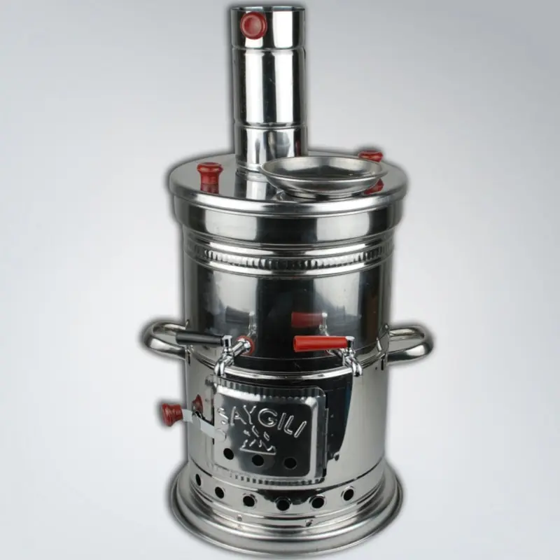 Урна чайник плита из нержавеющей древесины древесный уголь Кемпинг Охота для