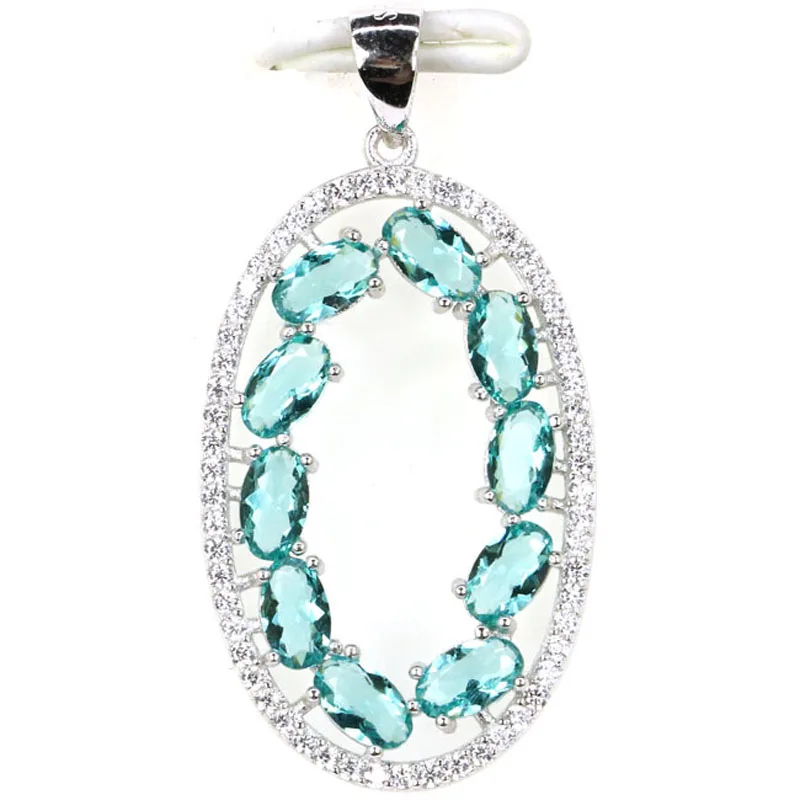 

Женский кулон из серебра 2,3 пробы, с розовым турмалином, 925 г