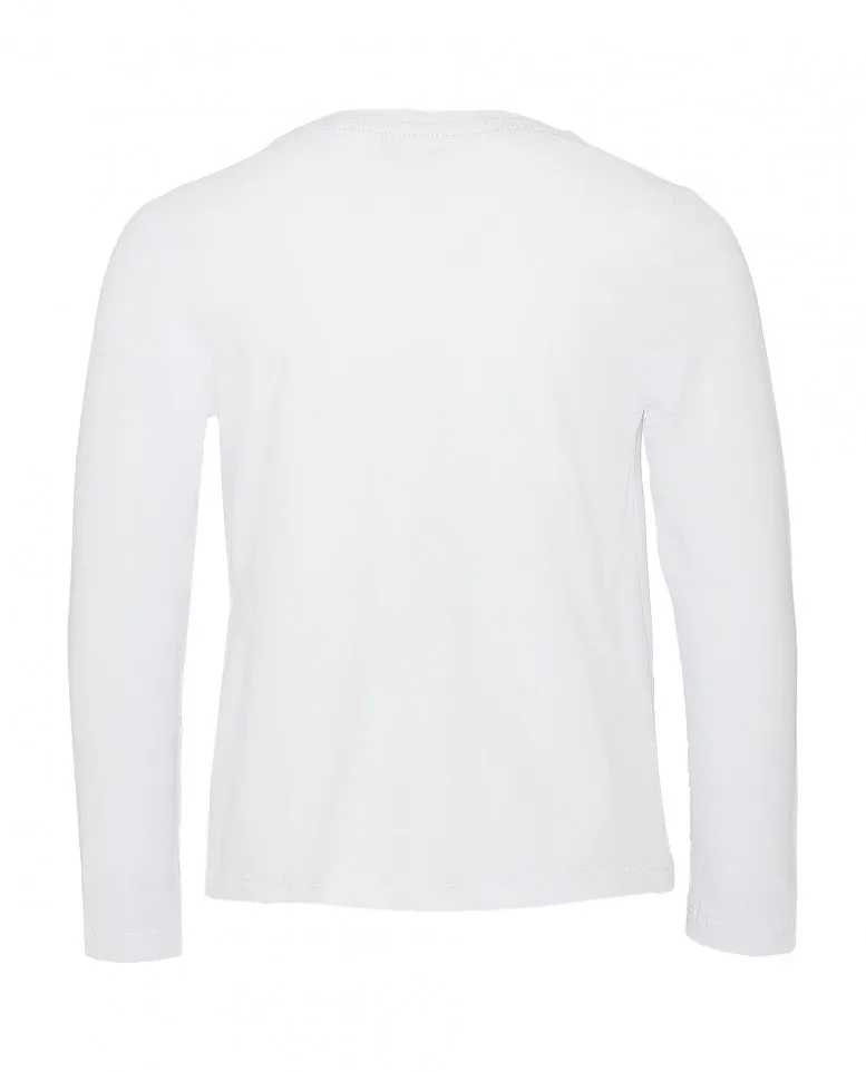 Белая футболка с декором для девочек Gulliver | Мать и ребенок