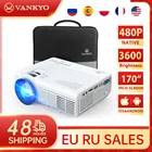 Vankyo LEISURE 3 мини-проектор 1920*1080P 170 ''дисплей портативный проектор с 40000 часов светодиодный светильник Life TV Stick PS4 HDMI PK Q5