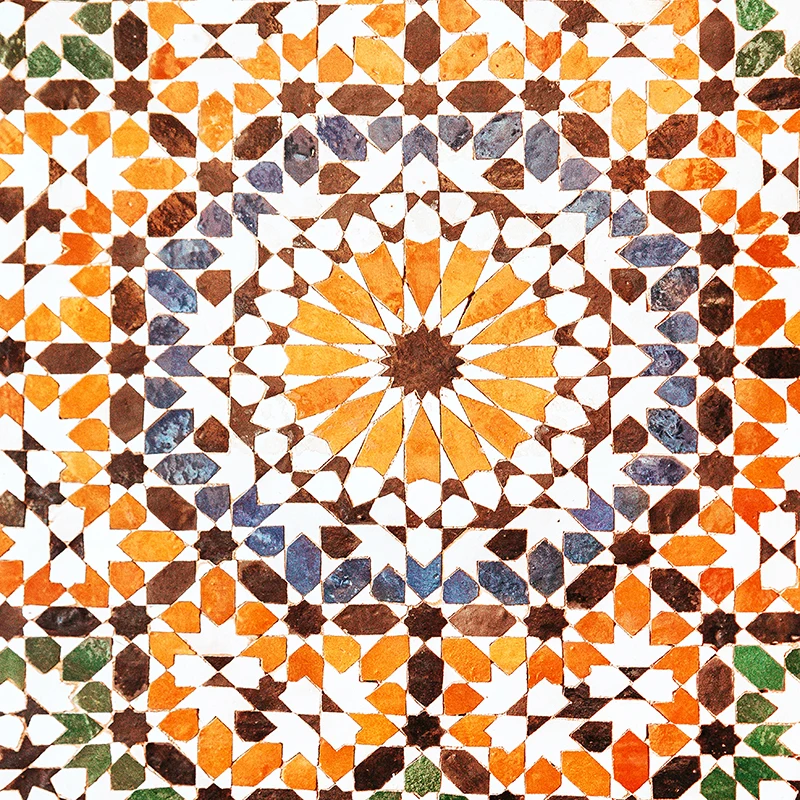 Марокканская настенная Картина на холсте мозаика восточные арабские плакаты и