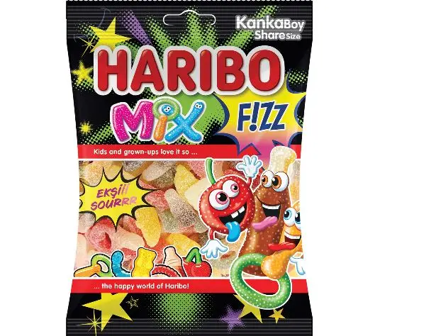

Смешанные мягкие конфеты большой Haribo 70 г Бесплатная доставка