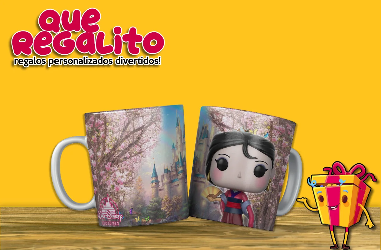 Чашка FUNKO принцесса Дисней мульлан кружка подарок кофе