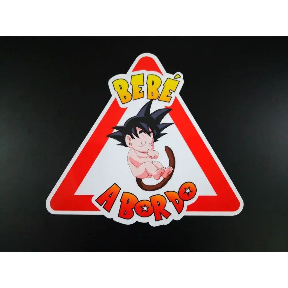 Наклейки Goku Bebe на борту автомобиля/Высококачественный Самоклеящийся винил для