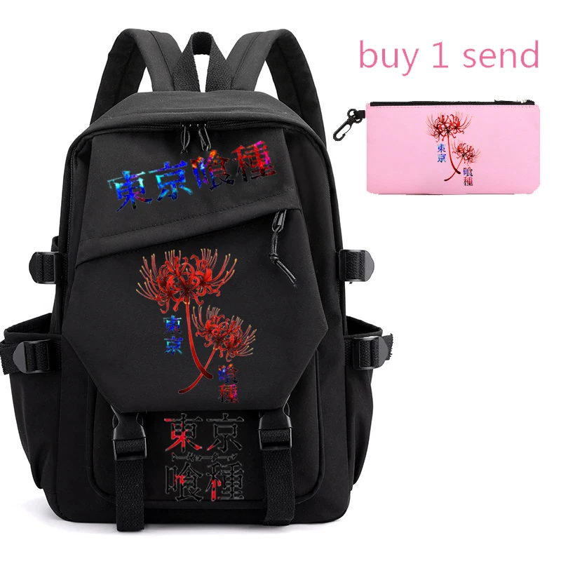 

Tokyo Ghoul Ladies Men's Backpack Laptop School Bag Fashion Cool Student Men's Bag College Travel Bag