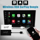 Carlinkit Carplay Android USB ключ беспроводной для авто телефона автомобильный навигатор Зеркало Ссылка плеер WIFI Bluetooth Full HD